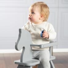 Kidsworld Rocking Horse Art.299213 White medinis vaikiškas supamasis arklys