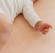 Aerosleep Fitted Sheet Art.299216 Peach Fitted sheet 70x140 cm