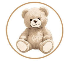 Cover set -  2 pcs - 135x100, 40x60 -   PLUSH TEDDY BEAR