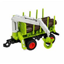RC Remote Controlled Tractor with Forest Trailer and Timber Grabber 1:24