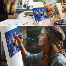Pop Painting by Numbers Huntrix Art.299483 dažykite pagal numerius