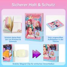 Hardcover Notebook Huntrix  Art.299486  Notebook for girls