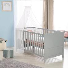 Roba Kombi Crib Art.299488 Taupe Beige Transformuojama medinė lovelė (140x70 cm)