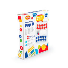 DUMEL DD 30881 Mathematical POP IT Red-Blue