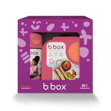 B.BOX 62412 Спортивный набор Тритан Бутылка 450 мл + Мини Ланчбокс Клубничный Шейк