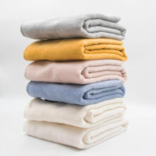 Blanket - OLSO - ONE COLOR - size 75x100 - ECRU