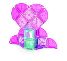 MAGNA-TILES Micromags magnet constructor travel set Heart to Heart, 26 pcs