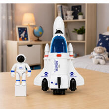 Space Shuttle Space Shuttle Cosmonaut Figure Lights Sounds Smoke Effect