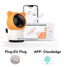 La bebe™ Accessories Monitor Babyphone Wireles Art.38931 White Детский монитор-видеокамера