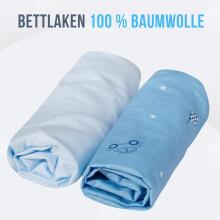 Kidsworld Next to Me Bed Linen Art.38988 4 dalių lovelės patalynės komplektas
