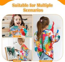 Waterproof Painting Coat Art.42586 Bib with sleeves and pocket, large