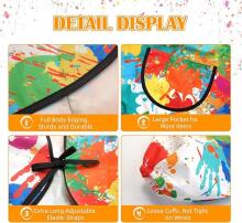 Waterproof Painting Coat Art.42586 Bib with sleeves and pocket, large