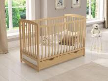 Bebe Basic Bedding Wood Set Tomi Art.43655 Cashmere   Vaikų baldų komplektas: lova ir komoda