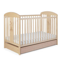 Bebe Basic Bedding Wood Set Tomi Art.43655 Cashmere   Vaikų baldų komplektas: lova ir komoda