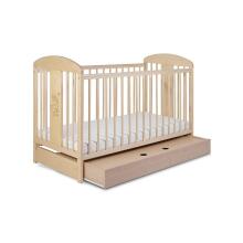 La Bebe™ Bedding Wood Set Tomi Art.43657 White Комплект детской мебели  кровать + комод
