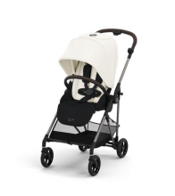 Cybex Melio Carbon vežimėlis Moon Black