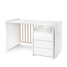 Lorelli Maxi Plus Art.10150580024P White Baby Crib-Transformer