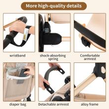 Shineey 3-in-1 Pushchair Buggy Art.U9-X Black