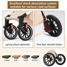 Shineey 3-in-1 Pushchair Buggy Art.U9-X Beige