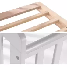 La Bebe™ Kids Wood Cot  Tomi 20 Art.64933 Pink  Vaikiška medinė lovelė 120x60 cm