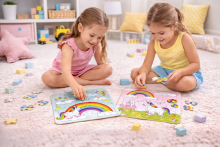 Happy Toys Mini Puzzle   Art.7358 Мини Пазл 16 шт.