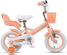 Glerc Kids Bike Wheels Collas 14'  Art.72708 Peach  Vaikų dviratis su dviračiu