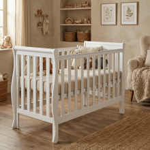 Elf Bed Gardenia  Art.74239 White Vaikiška lovelė (120x60 cm)