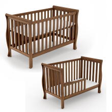 Elf Bed Gardenia  Art.74240 Nut Vaikiška lovelė (120x60 cm)