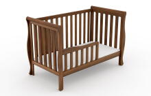 Elf Bed Gardenia  Art.74240 Nut Vaikiška lovelė (120x60 cm)