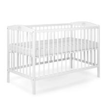 La Bebe™ Kids Wood Cot Tomi 20 Art.74492 Grey Vaikiška medinė lovelė 120x60 cm
