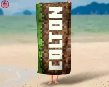 Carbotex Beach Towel Minecraft Art.MC241254-R