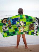 Carbotex Beach Towel Minecraft Art.MC248514-R