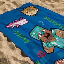 Carbotex Beach Towel Minecraft Art.MC248514-R