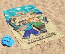 Carbotex Beach Towel Minecraft Art.MC24521014-R