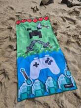 Carbotex Beach Towel Minecraft Art.MC24078254-R