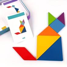 Happy Toys Puzzle Art.8709 Wooden Tangram Puzzle