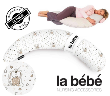 La Bebe™ Moon Maternity Pillow Cover Art.7789 Bunnies Дополнительный чехол [навлочка] для подковки 195 cm