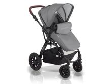 „KinderKraft'18 Moov Grey 3 in1“ gaminys. KWMOOVGRY00NC universalus vežimėlis 3 in1 + automobilinė kėdutė