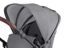 „KinderKraft'18 Moov Grey 3 in1“ gaminys. KWMOOVGRY00NC universalus vežimėlis 3 in1 + automobilinė kėdutė