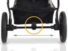„KinderKraft'18 Moov Grey 3 in1“ gaminys. KWMOOVGRY00NC universalus vežimėlis 3 in1 + automobilinė kėdutė