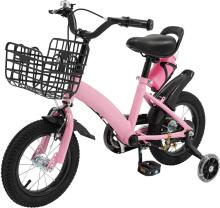 Kids Bike Wheels Collas 12' Pink Art.8059  Vaikų dviratis su dviračiu