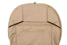 Sensillo Classic Romper Bag Art.84667 Cappuccino/Wool  vežimėlio miegmaišis su avies vilnos pamušalu