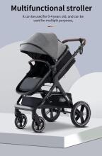 Kids Buggy 3 in 1 Art.X1 Grey