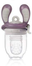 Kidsme Baby Food Feeder  Art. 160350PL Plum silikoninis šviežio maisto tiektuvas