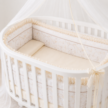 Lorelli Canopy Art.20051170005 Pink Luxurious universal canopy for a baby crib