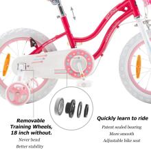 Royal Baby Kids Bike Wheels Collas 12'  Art.92083 Pink Vaikų dviratis su dviračiu