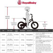 Royal Baby Kids Bike Wheels Collas 12'  Art.92083 Pink Vaikų dviratis su dviračiu
