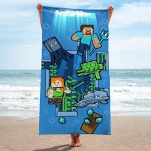 Carbotex Beach Towel Minecraft Art.MC24002024-R