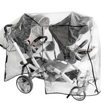 Universal Rain Cover for Twins Art.94532 Universal rain cover for a stroller (twins/twins)