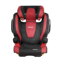 „Recaro'18 Monza Nova 2 Seatfix“ garso sistema Col.Racing Red autorinė kėdė 15-36kg